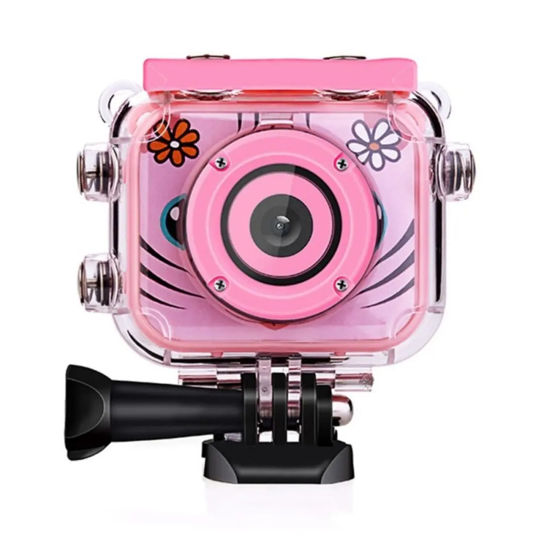 Appareil Photo Enfant Étanche Rose – ExploraCam