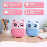 Appareil Photo Enfant Instantané – 48MP – Impression Thermique