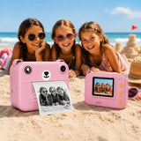 Appareil Photo Enfant Instantané – Impression Thermique – Objectif 180°