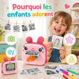 Appareil Photo Enfant 3 Ans - Lapin Sans Encre à Colorier