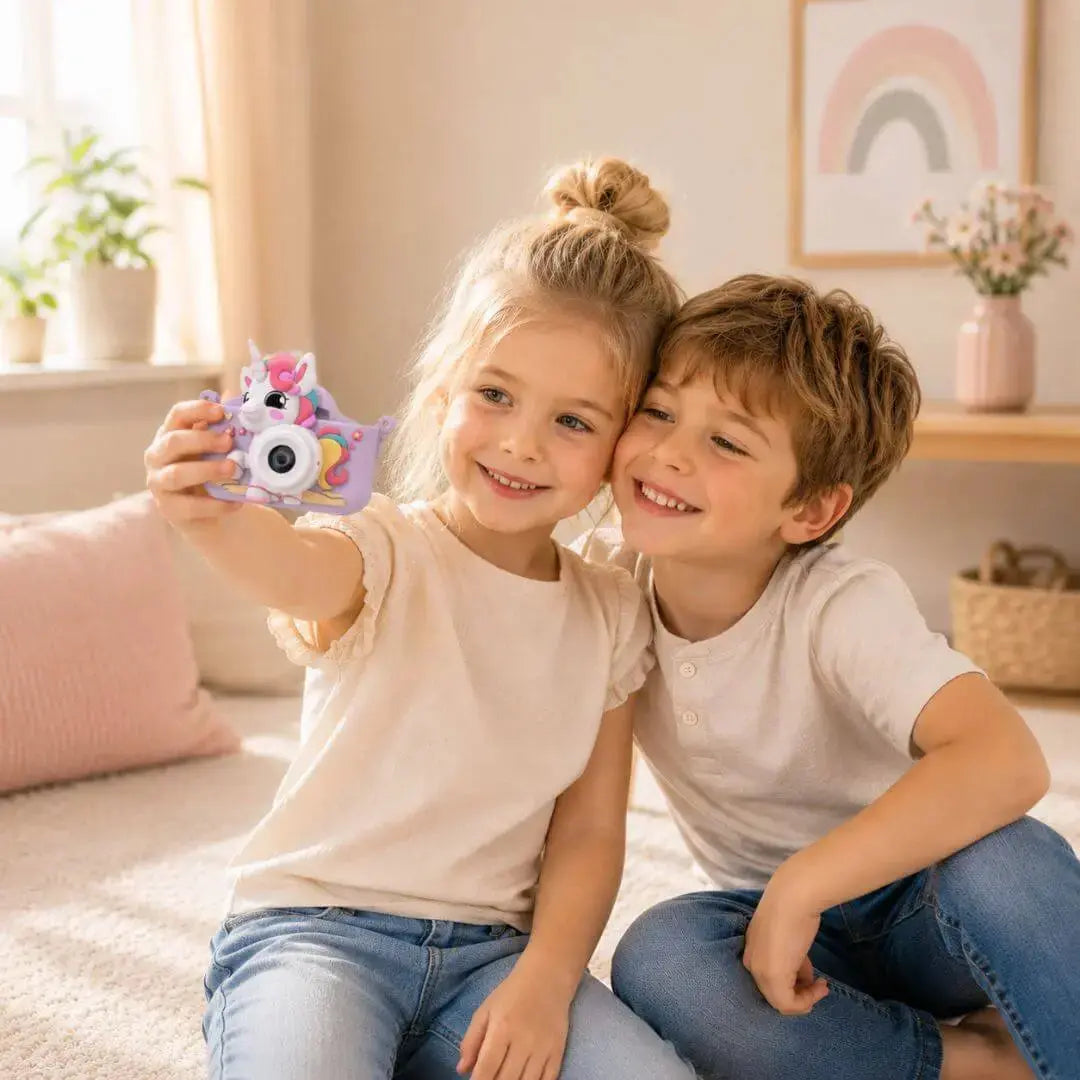 Appareil Photo Enfant Licorne – Caméra Numérique HD avec Double Objectif