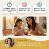 Appareil Photo Enfant Numérique – Objectif 180° et Cadres Amusants