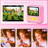 Appareil Photo Instantané Enfant Rose - SnapKid