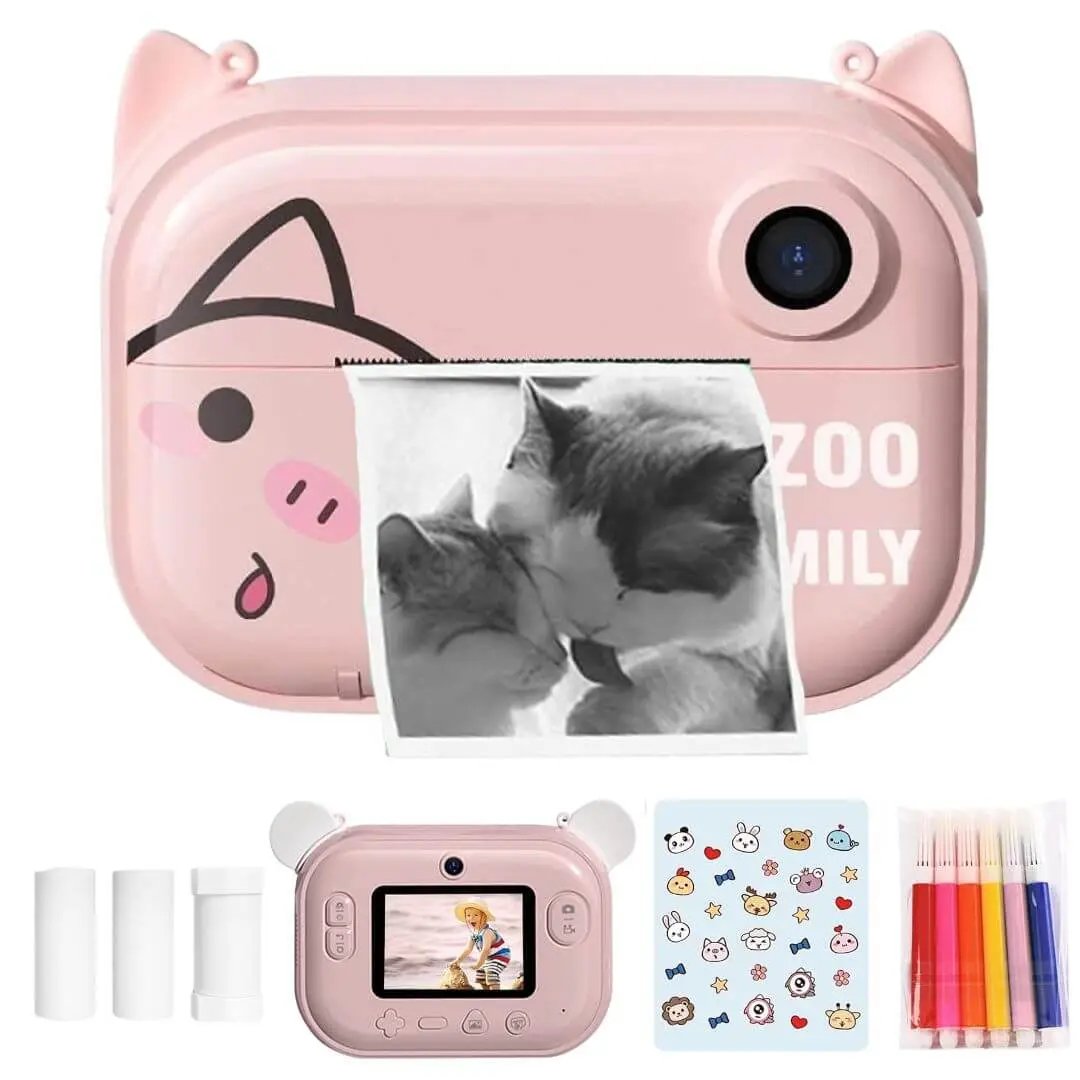 Appareil Photo Instantané Enfant – Zoo Family