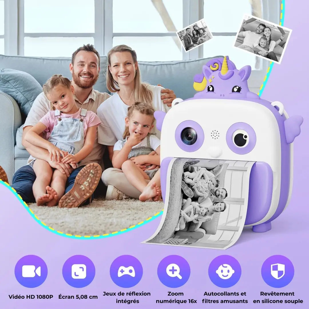 Appareil Photo Instantané Licorne Violet – UnicornCam