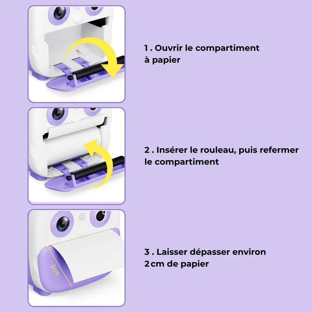 Appareil Photo Instantané Licorne Violet – UnicornCam
