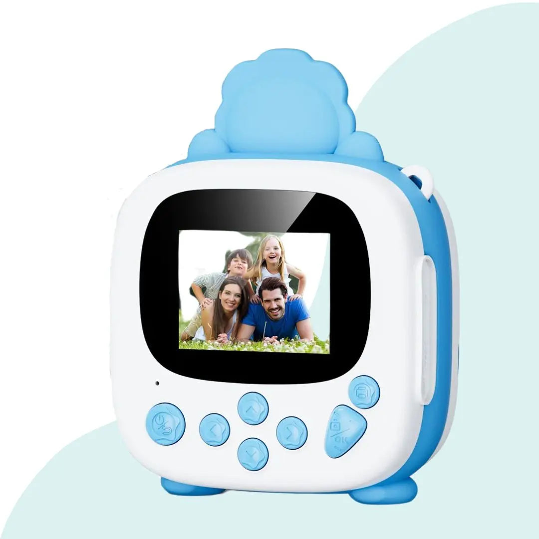 Appareil Photo Instantané pour Enfant Dinosaure Bleu – DinoCam