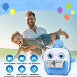 Appareil Photo Instantané pour Enfant Dinosaure Bleu – DinoCam