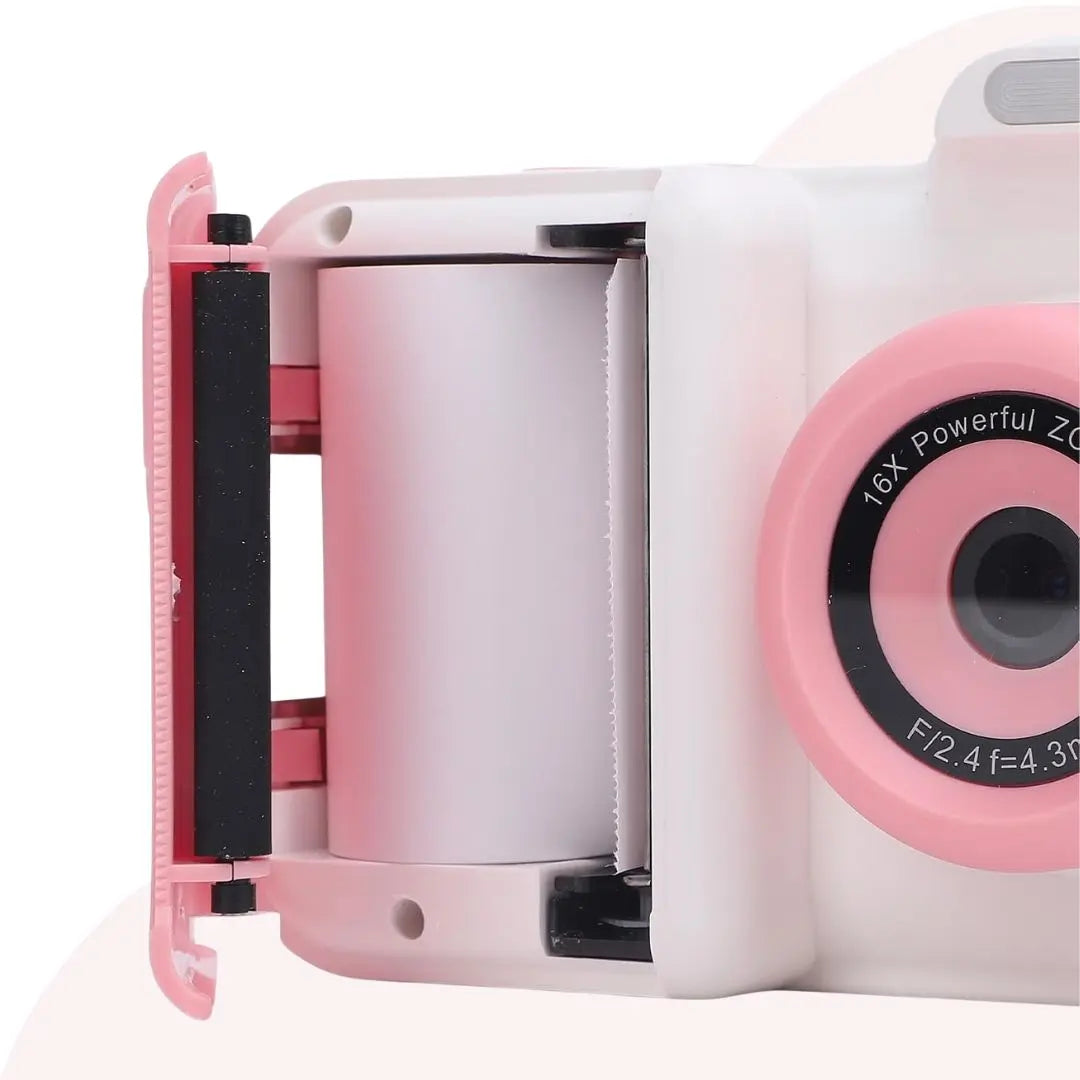 Appareil Photo Instantané pour Enfant - MiniPix Rose et Blanc