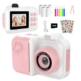 Appareil Photo Instantané pour Enfant - MiniPix Rose et Blanc
