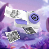 Appareil Photo Instantané pour Enfant - MiniPix Violet et Blanc