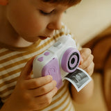 Appareil Photo Instantané pour Enfant - MiniPix Violet et Blanc