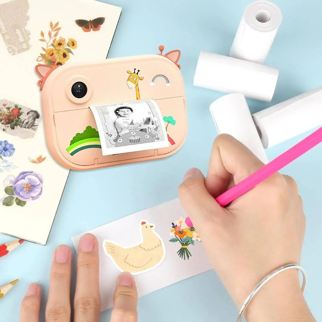 Appareil photo instantané enfant avec impression thermique - KidiPrint