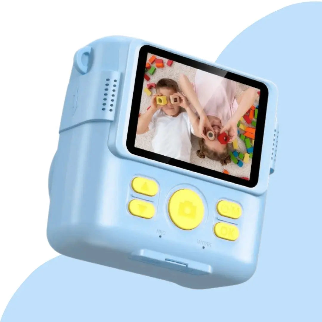 Appareil photo instantané enfant bleu- SnapKid