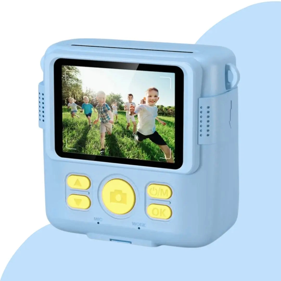 Appareil photo instantané enfant bleu- SnapKid