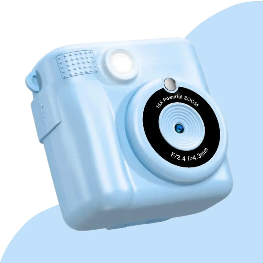 Appareil photo instantané enfant bleu- SnapKid