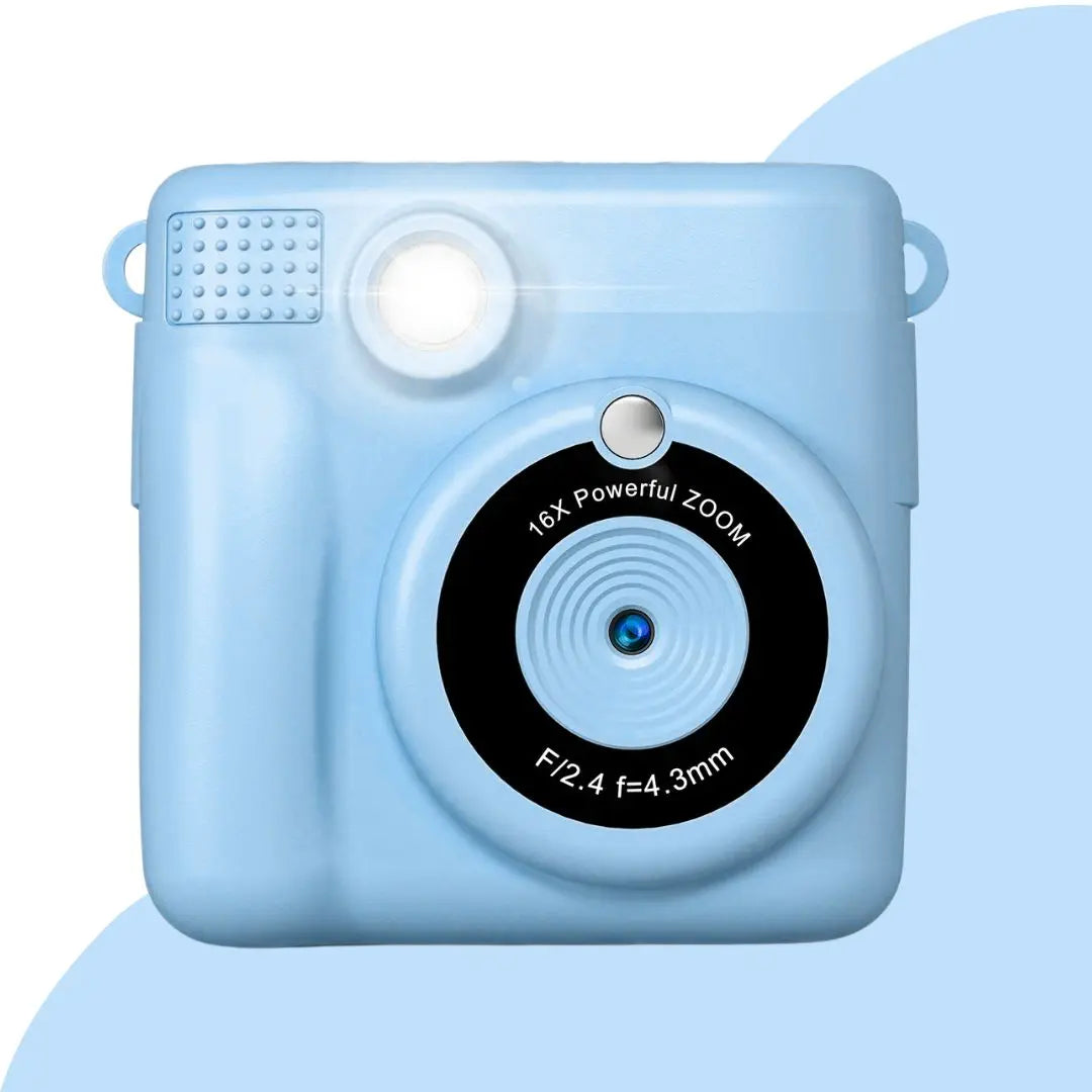 Appareil photo instantané enfant bleu- SnapKid