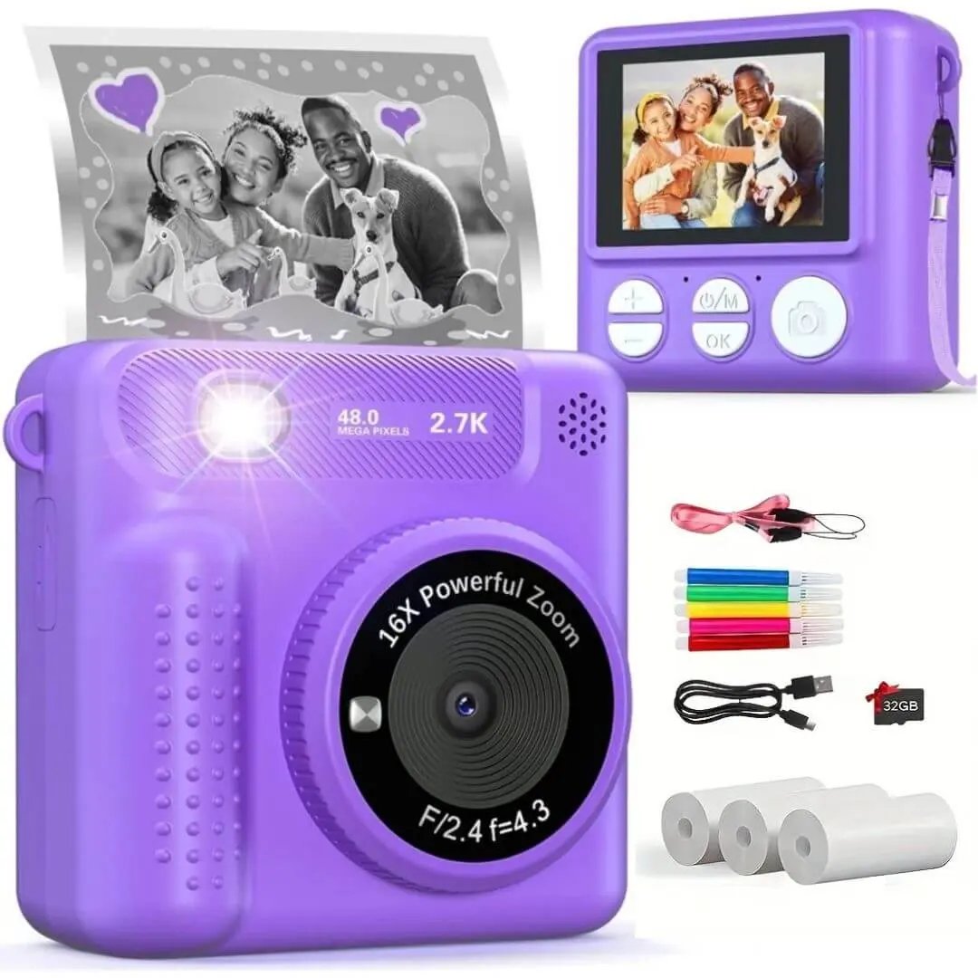 Appareil photo instantané enfant impression thermique - PixiPlay
