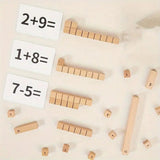 Wooden Montessori Number Sticks - NumberStick