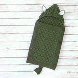 Cashmere Dream Sac de Couchage Enveloppe (Couverture Polaire Agneau Hiver)