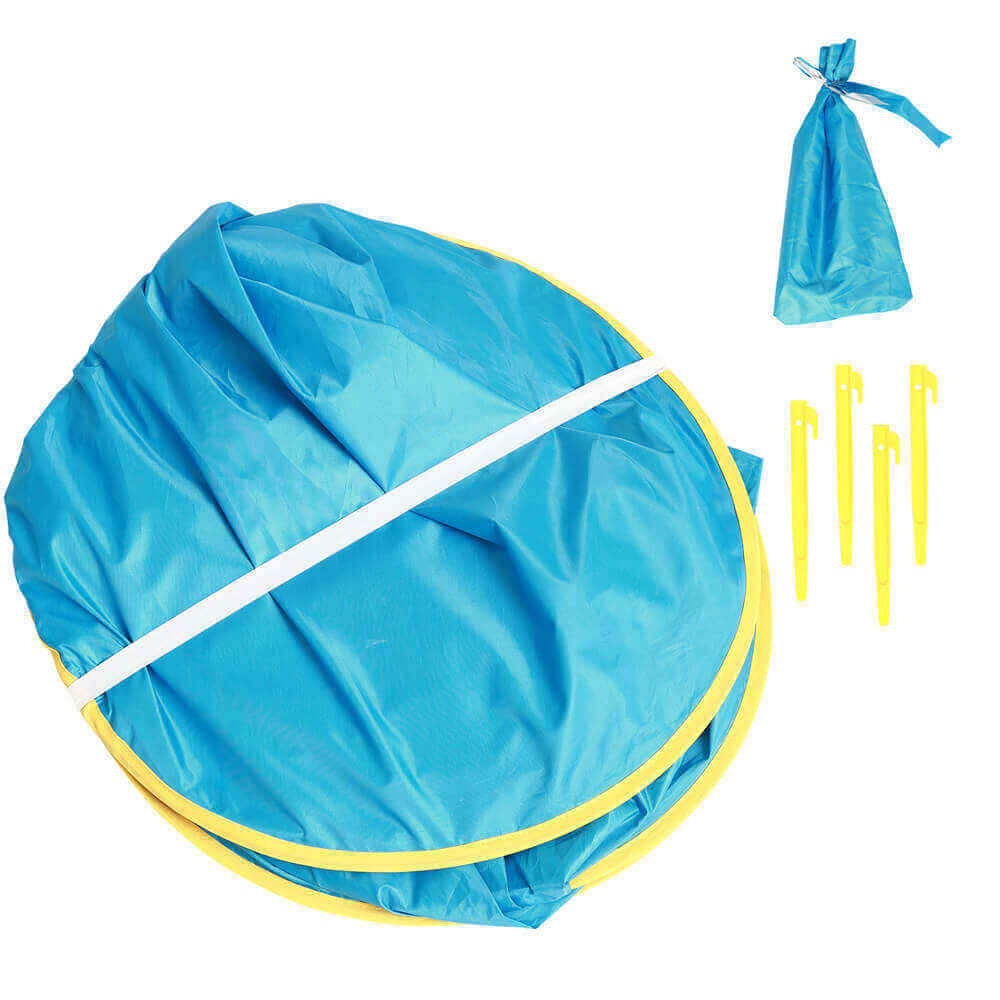 Tente de Plage Pop-Up UV50+ & Mini Piscine (Abri Solaire)