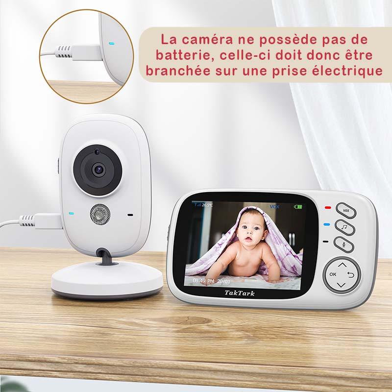 Babyphone vidéo à vision nocturne