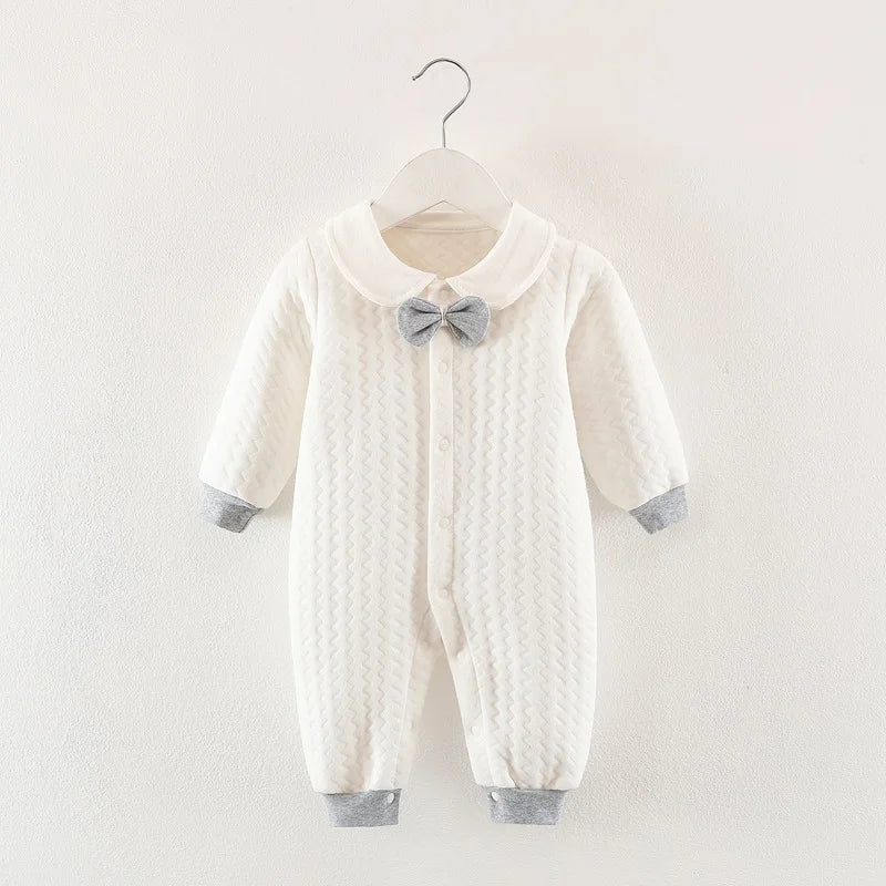 Barboteuse bebe en coton épais