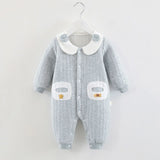 Barboteuse bebe en coton épais