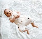 Barboteuse Bébé Sans Manches à Motifs Adorables