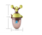 Bite Buddy 2-en-1 Distributeur de Nourriture Fraîche & Anneau de Dentition (Sucette en Silicone Sûre)