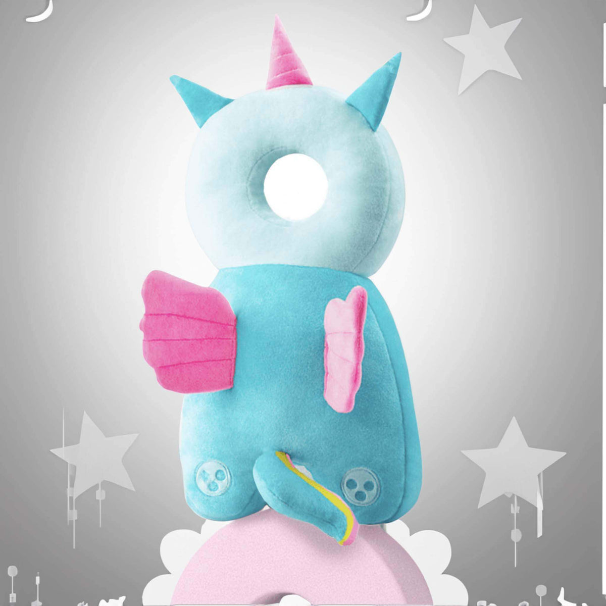 Protecteur de Tête AngelGuard pour Bébé en Sac à Dos (Coussin de Sécurité)
