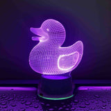 Lampe Illusion 3D LED Luminous Dreamscape (Veilleuse Télécommandée 16 Couleurs)