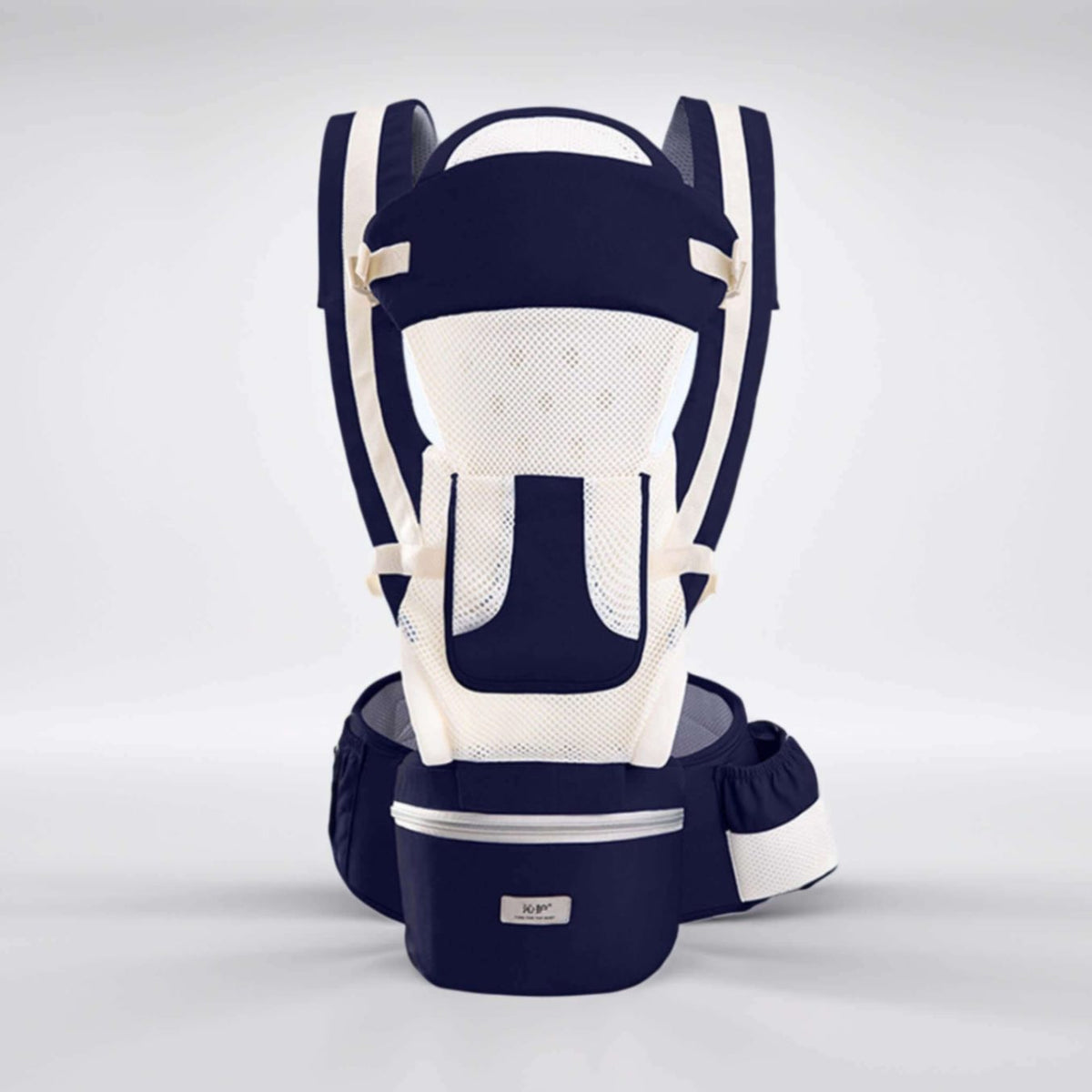 Porte-bébé ergonomique 4-en-1 avec siège de hanche (Nouveau-né jusqu'au tout-petit)