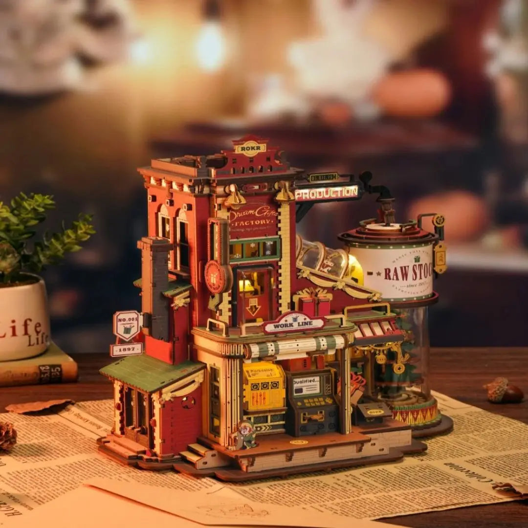 Boîte à Musique Noël 3D à Assembler – DreamFactory