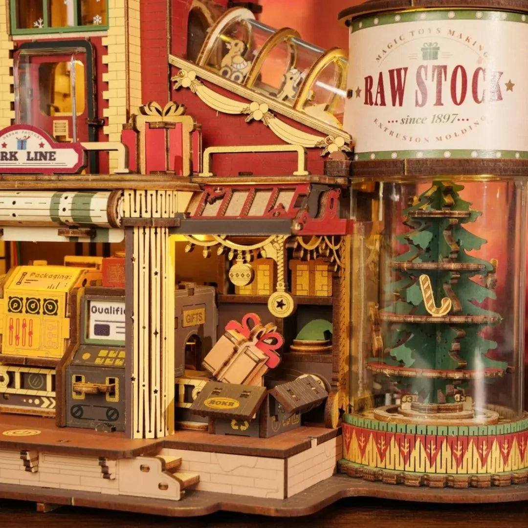 Boîte à Musique Noël 3D à Assembler – DreamFactory