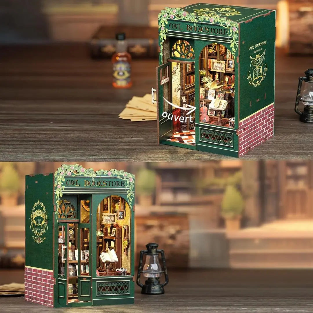 Book Nook Librairie Miniature – Owl Bookstore