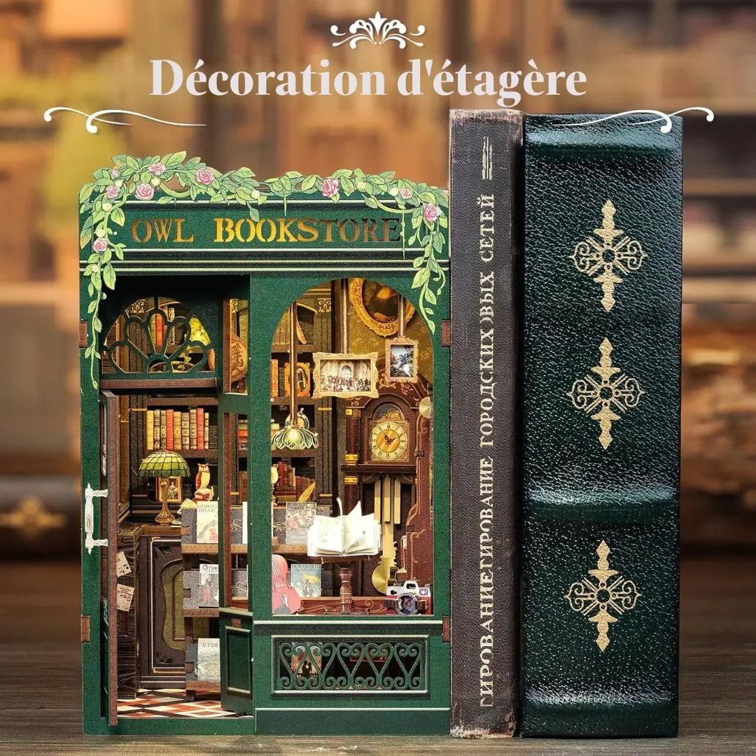 Book Nook Librairie Miniature – Owl Bookstore