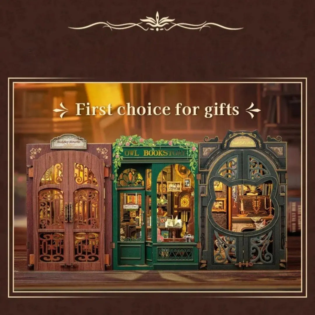 Book Nook Librairie Miniature – Owl Bookstore