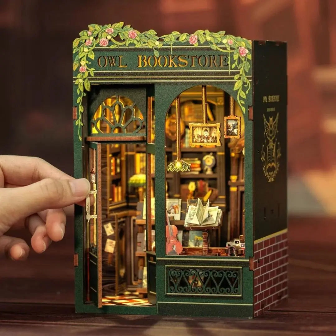 Book Nook Librairie Miniature – Owl Bookstore