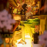 Book Nook Sakura en Bois avec Lumière LED - SakuraDream