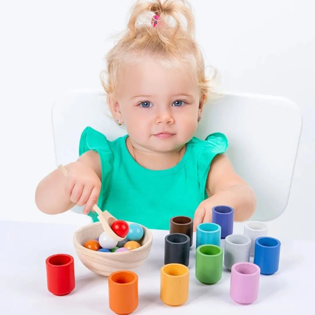 Boules et Tasses Montessori - ColorMatch