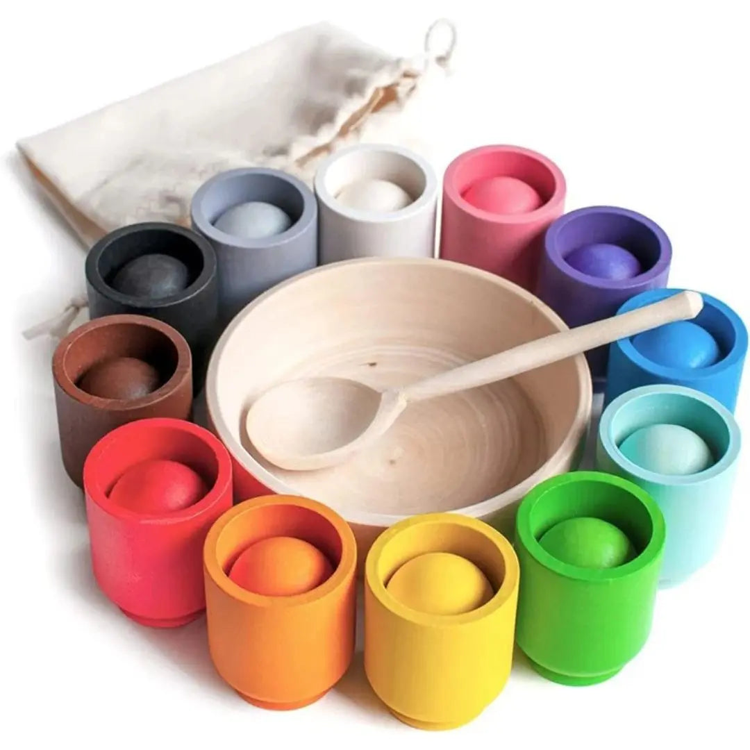 Boules et Tasses Montessori - ColorMatch