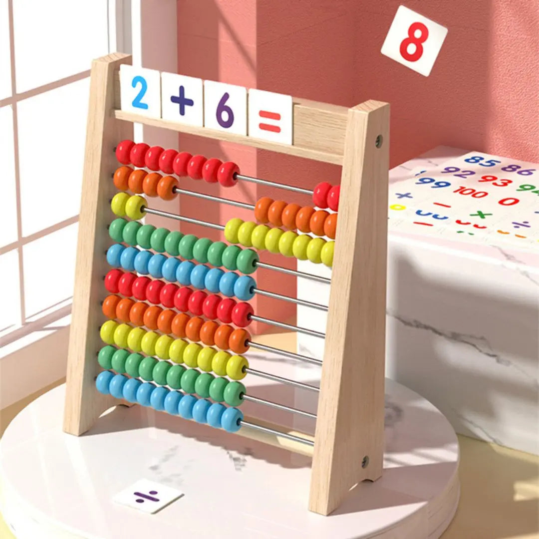 Boulier Montessori pour compter à 100 - Mathéboulier
