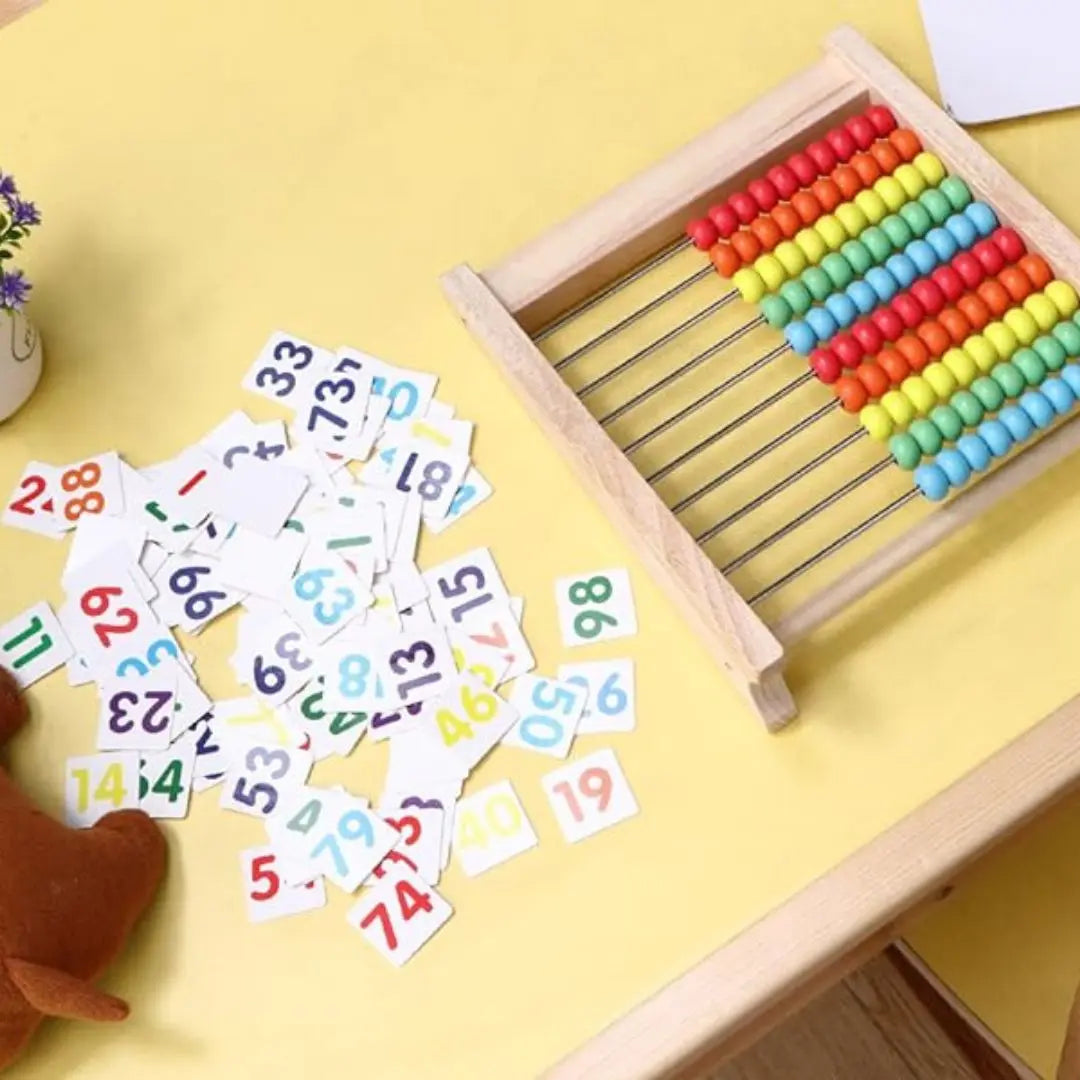 Boulier Montessori pour compter à 100 - Mathéboulier