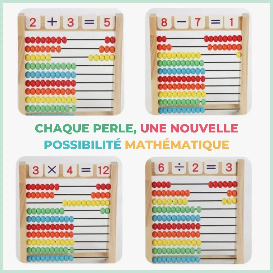 Boulier Montessori pour compter à 100 - Mathéboulier