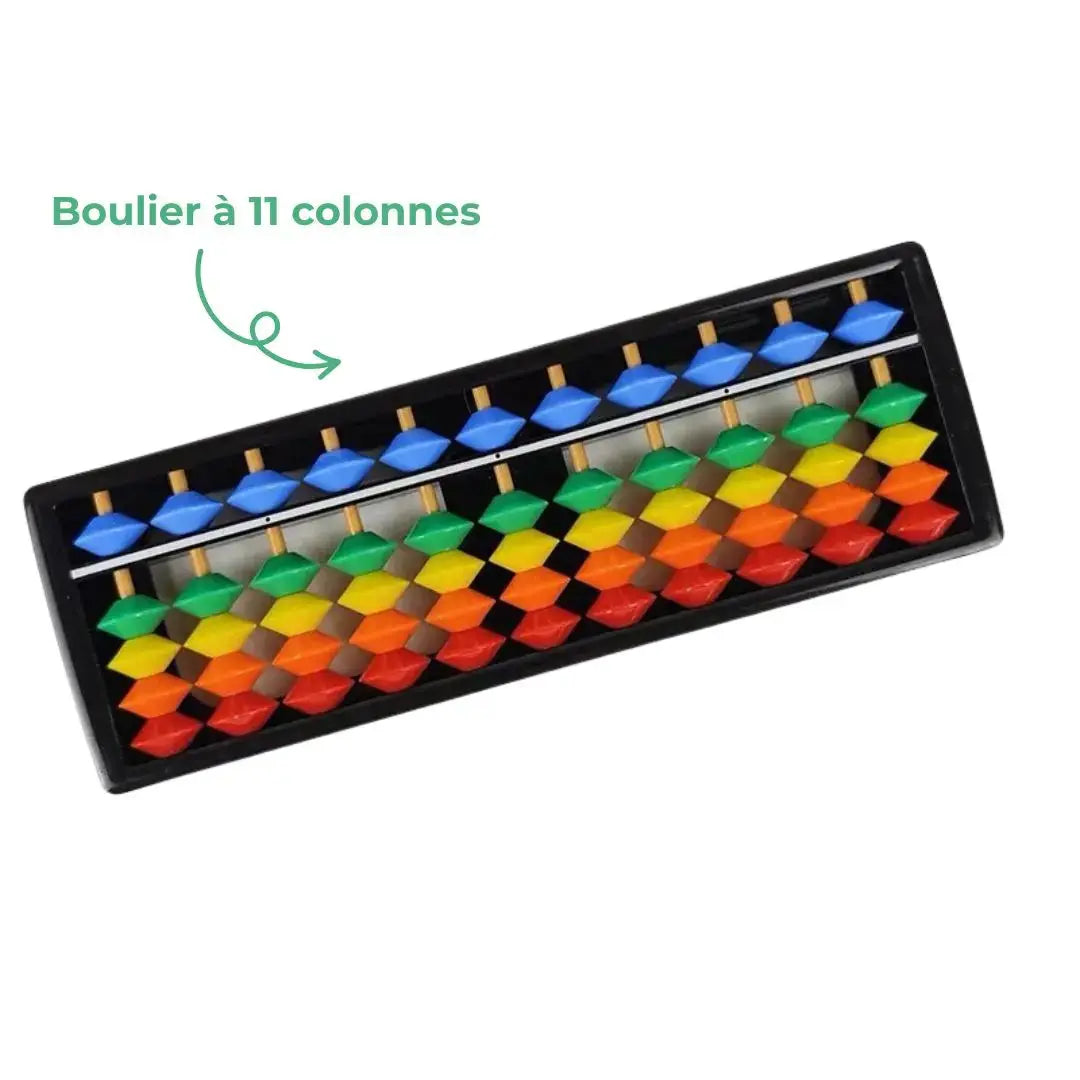 Boulier Chinois éducatif – 11 colonnes –  Abaku