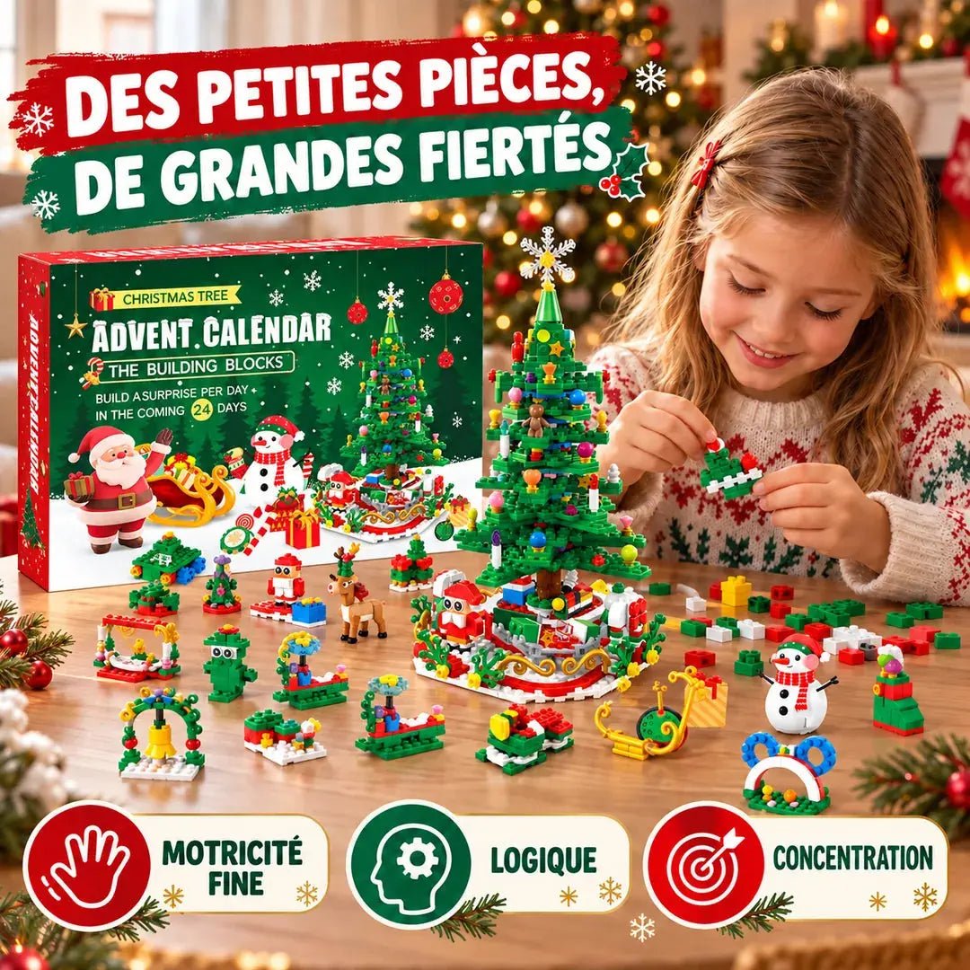Calendrier de l'Avent Jouet – Sapin 701 Pièces
