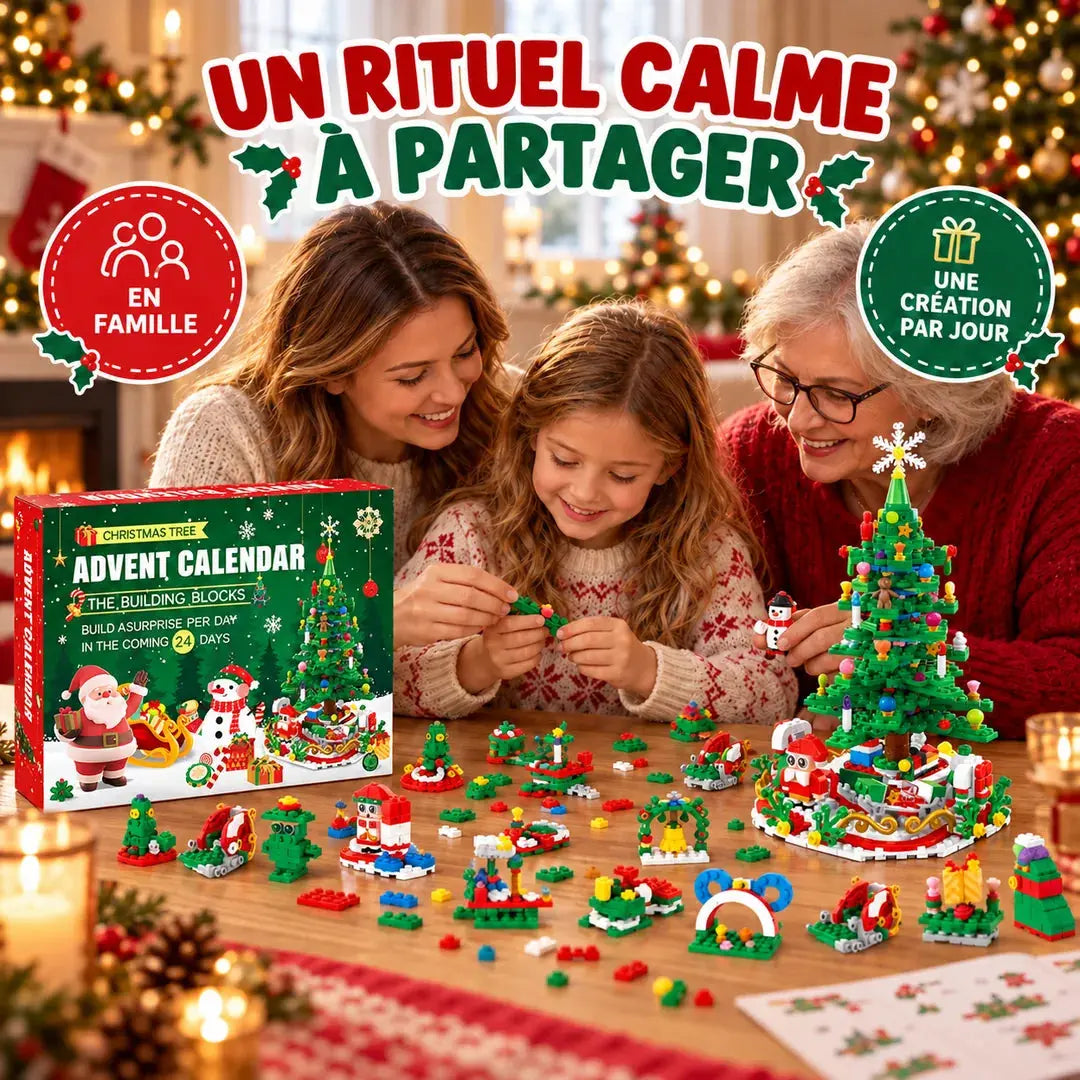 Calendrier de l'Avent Jouet – Sapin 701 Pièces