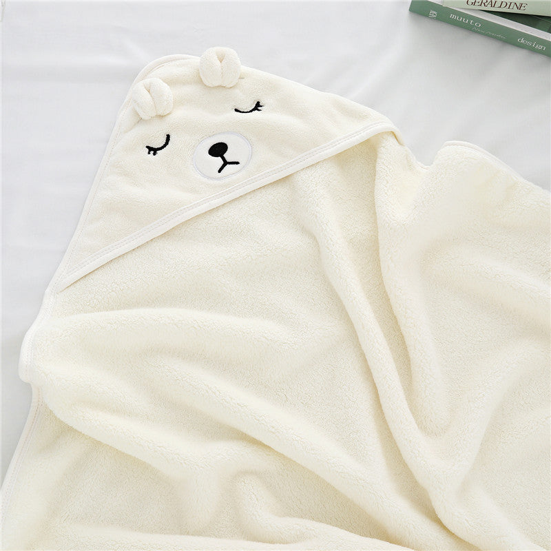 Cape de Bain Bébé à Motif d'animaux