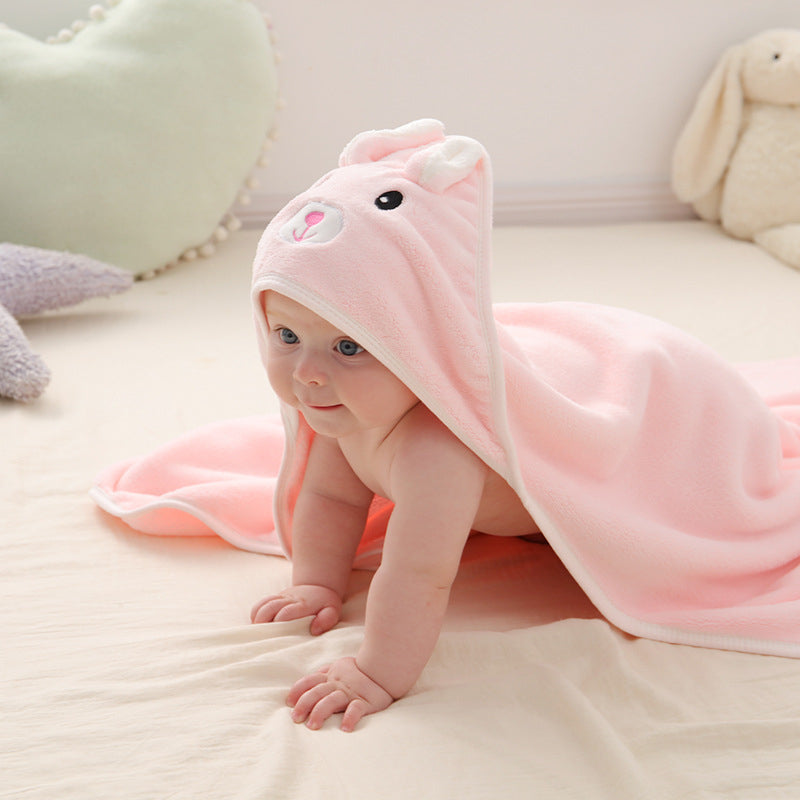 Cape de Bain Bébé à Motif d'animaux